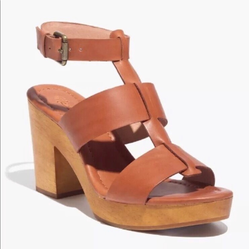 New in Box. Madewell the Irving Sandals. Sz. 8.